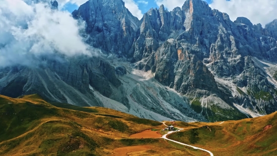 Mountain, Canyon, Valley, Mountains, Landscape, Glacier