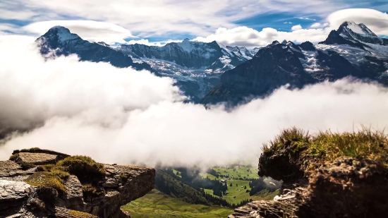 Mountain, Glacier, Alp, Snow, Landscape, Mountains