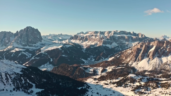 Mountain, Glacier, Canyon, Landscape, Mountains, Snow