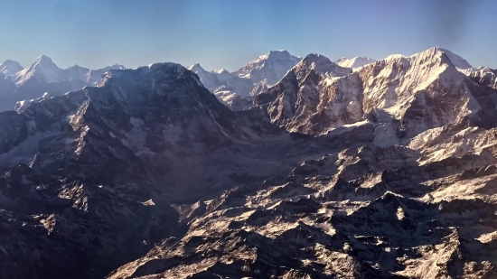 Mountain, Glacier, Range, Snow, Mountains, Alp