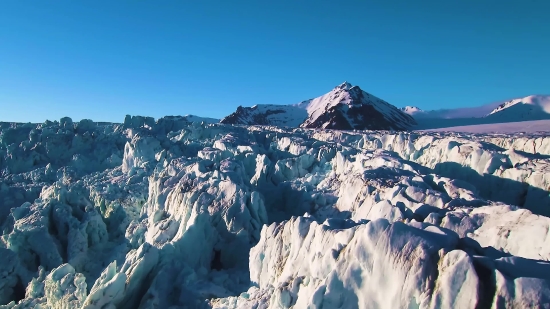 Mountain, Glacier, Range, Snow, Peak, Landscape