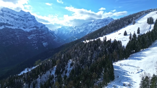 Mountain, Glacier, Snow, Alp, Landscape, Range