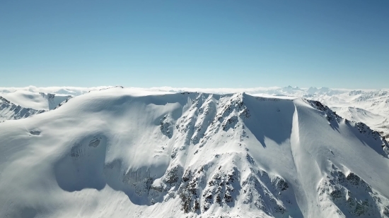 Mountain, Glacier, Snow, Ice, Peak, Range