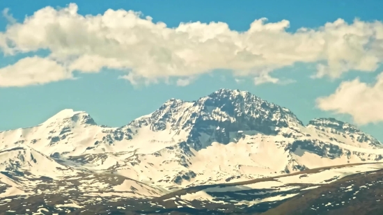 Mountain, Glacier, Snow, Landscape, Range, Mountains