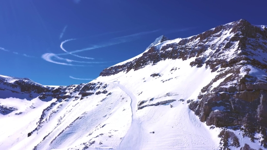 Mountain, Glacier, Snow, Slope, Winter, Ice