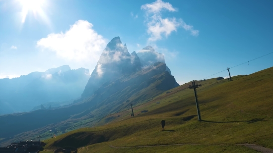 Mountain, Highland, Landscape, Mountains, Alp, Range