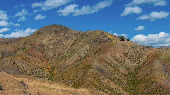 Mountain, Highland, Landscape, Mountains, Sky, Range