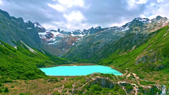 Mountain, Highland, Mountains, Glacier, Landscape, Snow