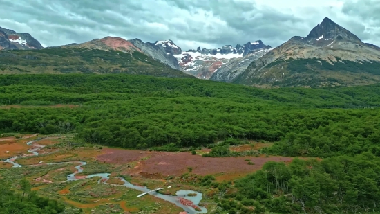 Mountain, Highland, Mountains, Landscape, Range, Sky