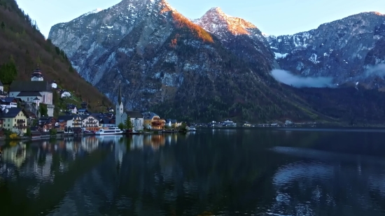 Mountain, Lake, Lakeside, Range, Shore, Mountains