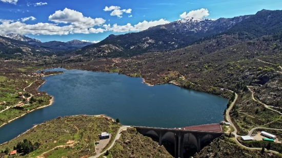 Mountain, Lake, Range, Landscape, Mountains, Water