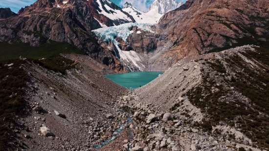 Mountain, Landscape, Geological Formation, Mountains, Natural Depression, Glacier