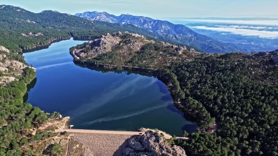 Mountain, Landscape, Lake, Water, Geological Formation, Range