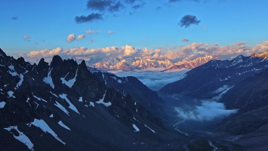 Mountain, Landscape, Range, Mountains, Snow, Geological Formation