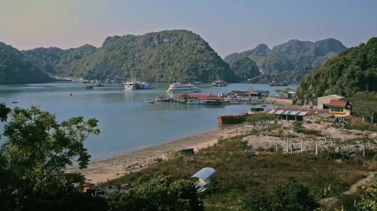 Mountain, Landscape, Shore, Water, Promontory, Lakeside