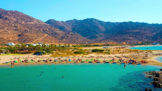 Mountain, Landscape, Water, Beach, Lake, Basin