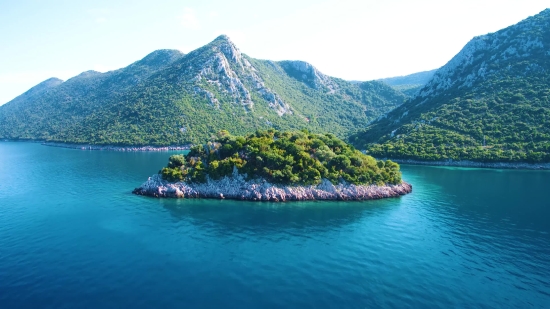 Mountain, Landscape, Water, Sea, Cape, Coast