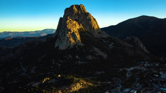 Mountain, Line, Landscape, Mountains, Peak, Range