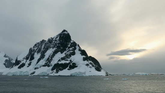 Mountain, Promontory, Glacier, Natural Elevation, Landscape, Geological Formation