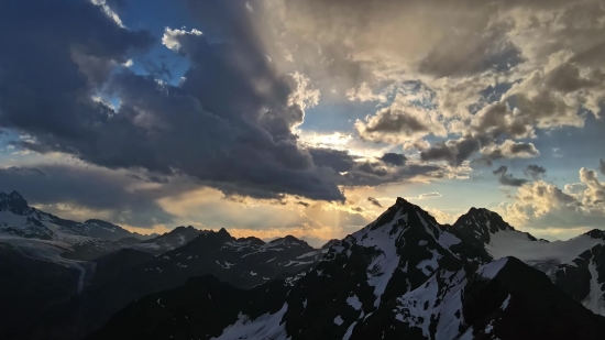 Mountain, Range, Alp, Snow, Landscape, Peak