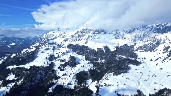 Mountain, Range, Glacier, Snow, Alp, Landscape