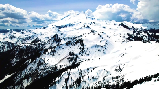 Mountain, Range, Snow, Alp, Glacier, Landscape