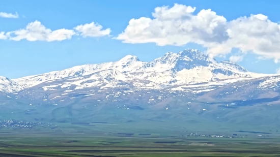 Mountain, Range, Snow, Glacier, Landscape, Mountains