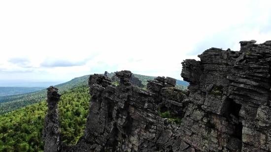 Mountain, Rock, Landscape, Cliff, Rampart, Stone