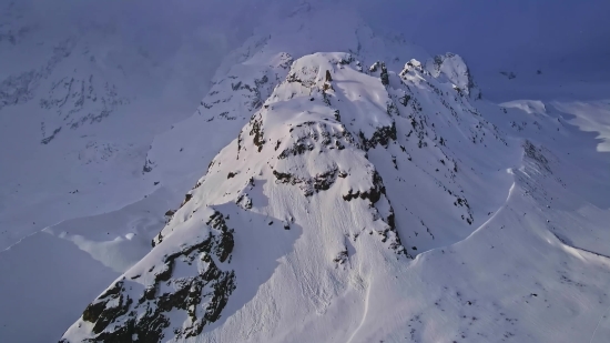 Mountain, Snow, Glacier, Alp, Ice, Landscape