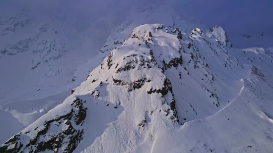 Mountain, Snow, Glacier, Alp, Ice, Line