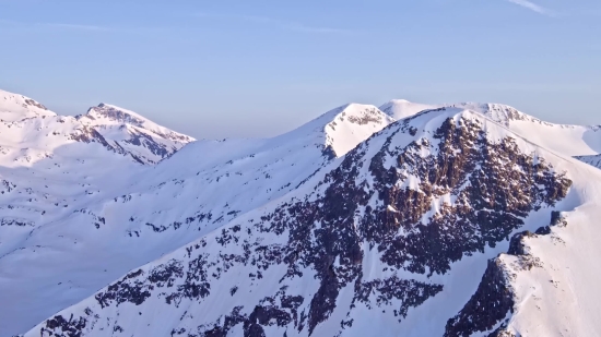 Mountain, Snow, Range, Landscape, Glacier, Winter