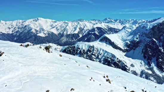 Mountain, Snow, Slope, Glacier, Winter, Alp