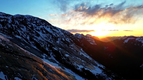 Mountain, Snow, Volcano, Landscape, Peak, Natural Elevation