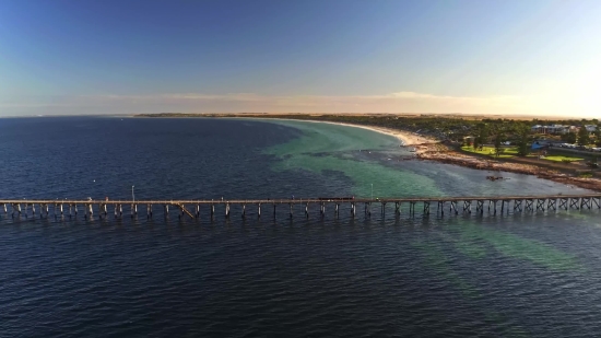 Music Festival Stock Footage, Barrier, Breakwater, Water, Sea, Beach