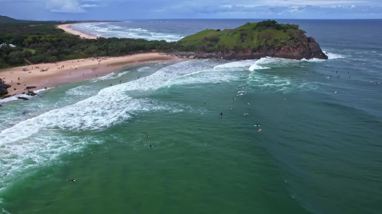 Ocean, Beach, Sandbar, Sea, Coast, Sand