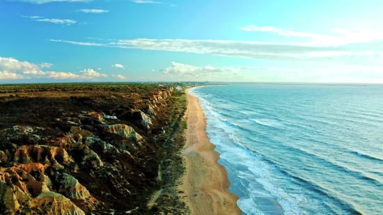 Ocean, Beach, Sea, Coast, Body Of Water, Cliff