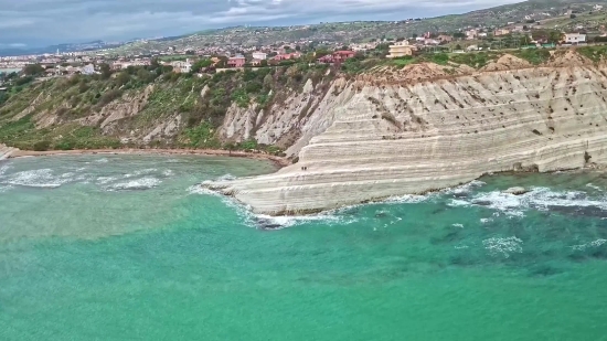 Ocean, Beach, Sea, Coast, Cliff, Water