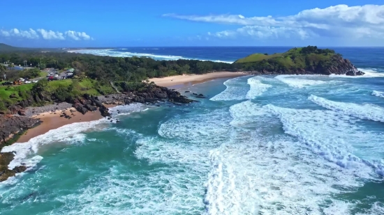 Ocean, Beach, Sea, Coast, Shoreline, Water