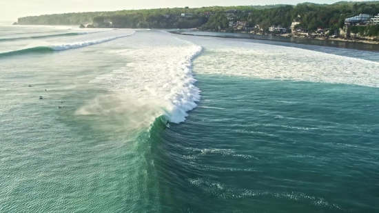 Ocean, Sandbar, Barrier, Beach, Sea, Sand