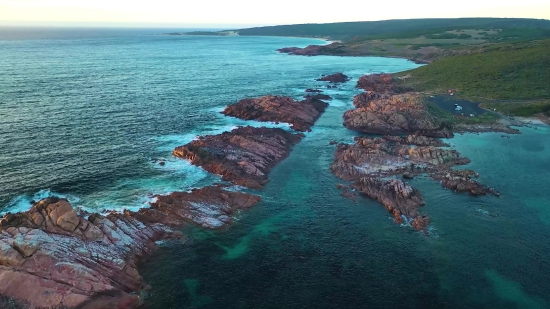 Ocean, Sea, Beach, Promontory, Coast, Water