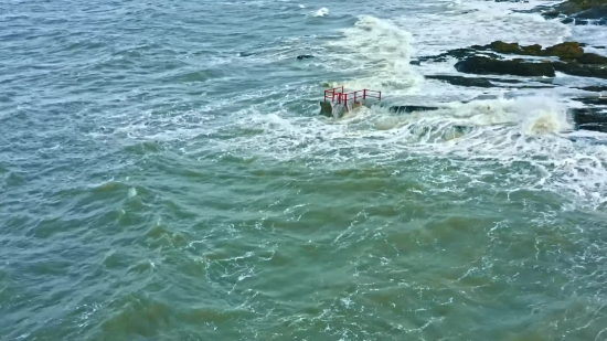 Ocean, Sea, Water, Ship, Beach, Coast