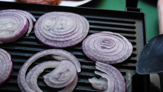 Onion, Purple Onion, Coil, Vegetable, Structure, Close