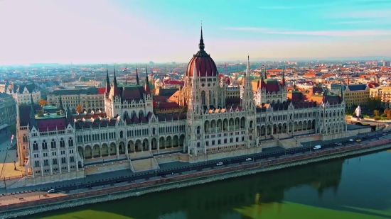 Palace, River, Architecture, Building, Bridge, City