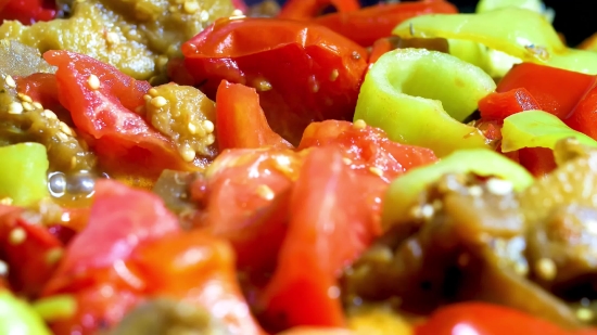 Pepper, Sweet Pepper, Bell Pepper, Vegetable, Salad, Food