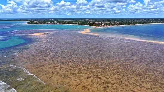 Pixels Free Stock Footage, Sandbar, Bar, Beach, Barrier, Ridge