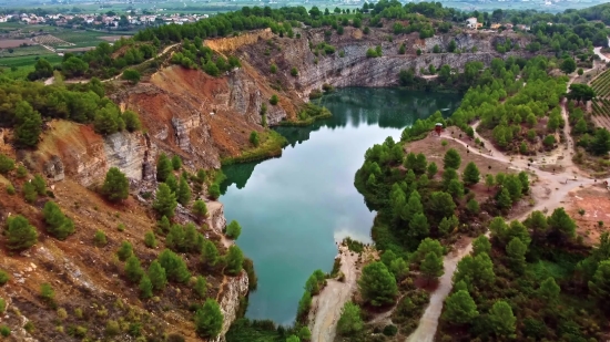 Pixels No Copyright Video, Canyon, Ravine, Valley, Natural Depression, Landscape