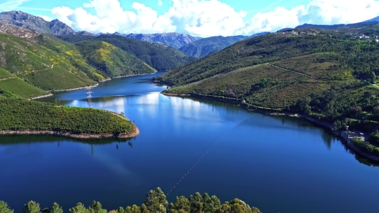 Pollution Stock Video, Lake, Lakeside, Shore, Body Of Water, Landscape