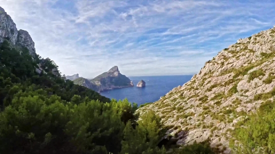 Promontory, Geological Formation, Natural Elevation, Landscape, Mountain, Sea