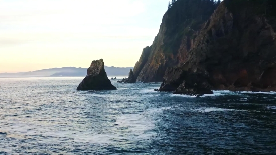 Promontory, Geological Formation, Natural Elevation, Sea, Ocean, Beach