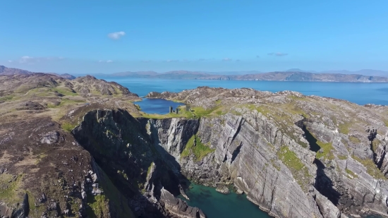 Promontory, Natural Elevation, Geological Formation, Coast, Sea, Landscape